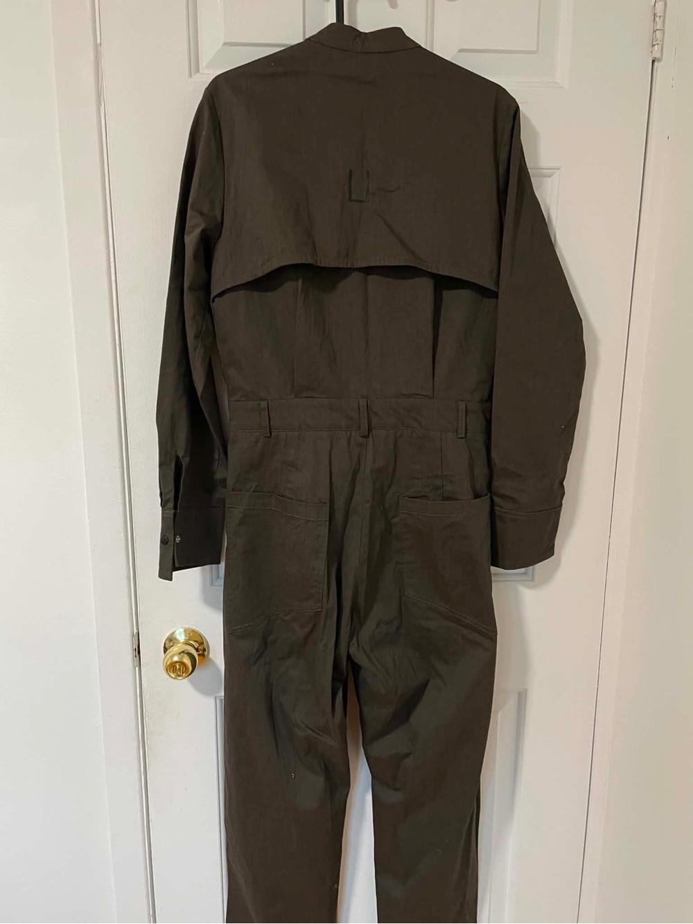 Women’s Utility Jumpsuit in Olive Green